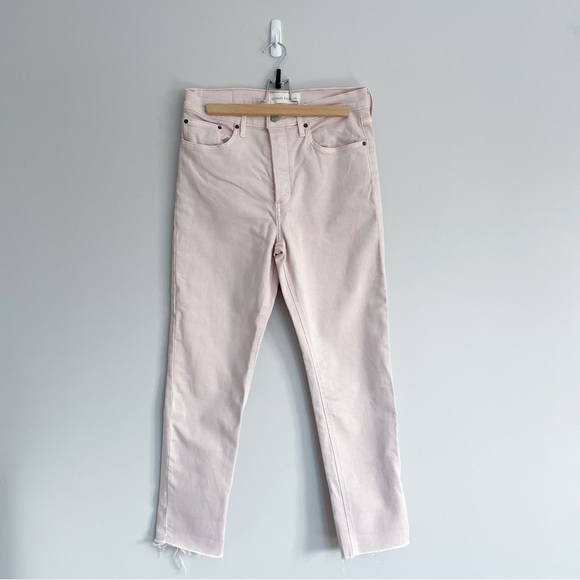 Denim Forum | Yoko High Rise Slim jeans in pink, 29 - Picture 1 of 14